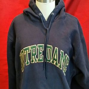 NOTRE DAME Hoodie- Size M
